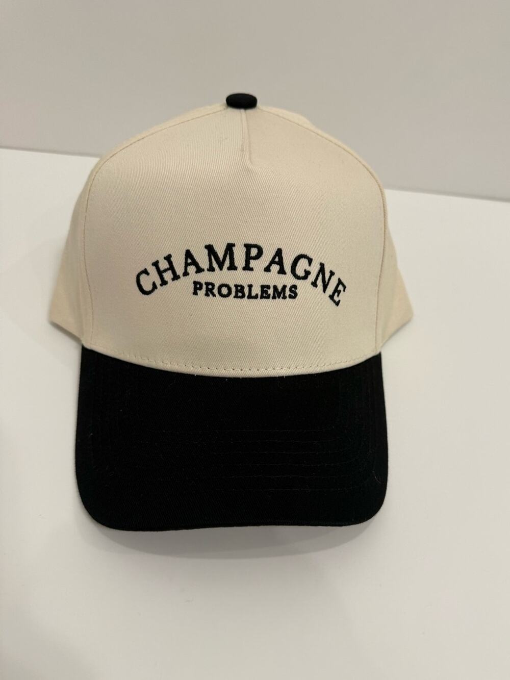 New Champagne Problems Embroidered Baseball Cap Kenz Kustomz Casual Preppy Summe